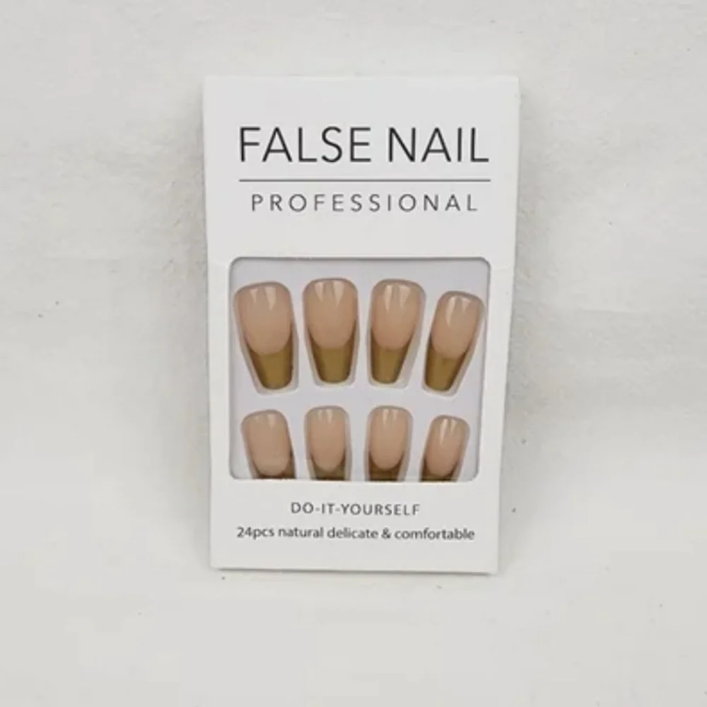 24 Pieces Fake Press On Nails